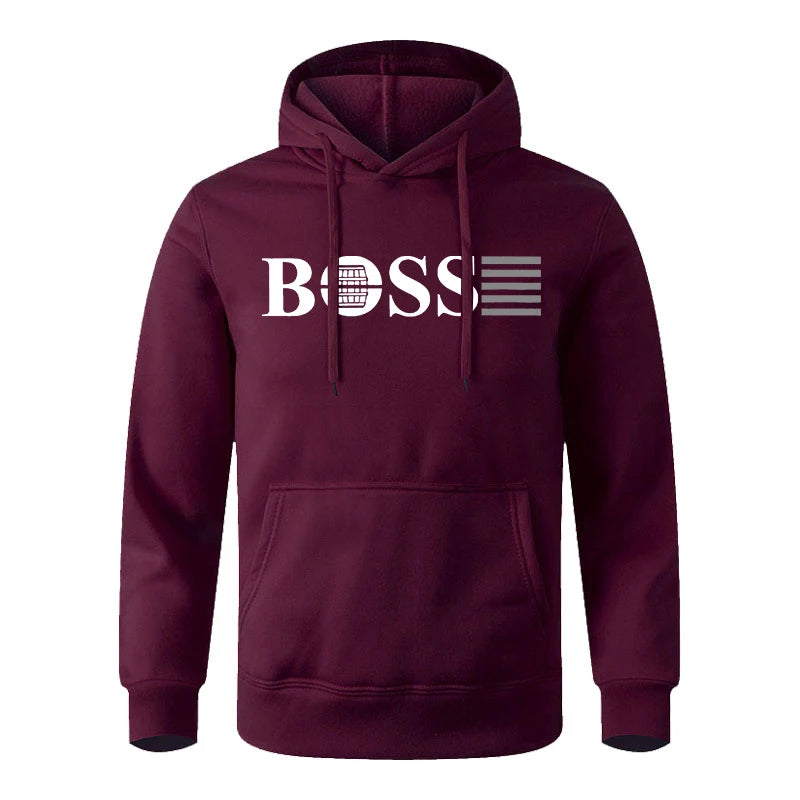 Men’s Street Style Fleece Hoodie