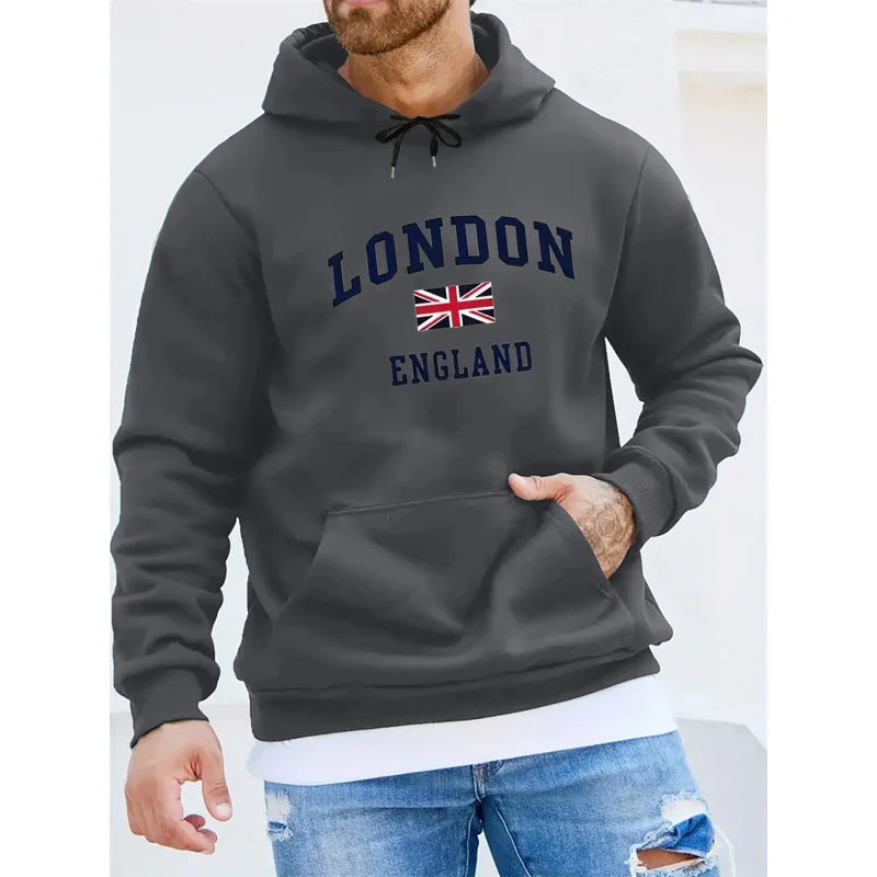 Men’s London England Graphic Hoodie