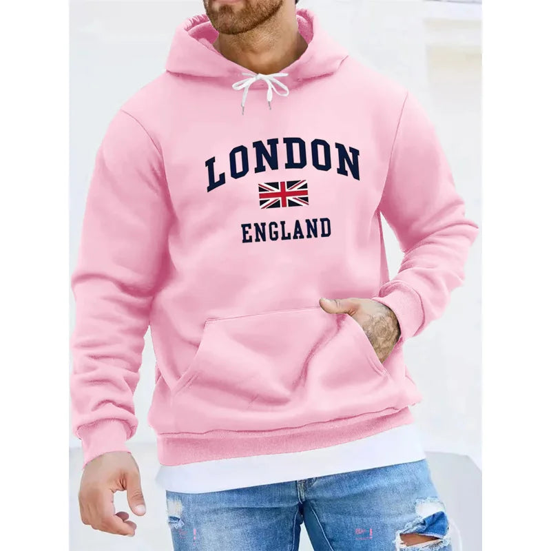 Men’s London England Graphic Hoodie