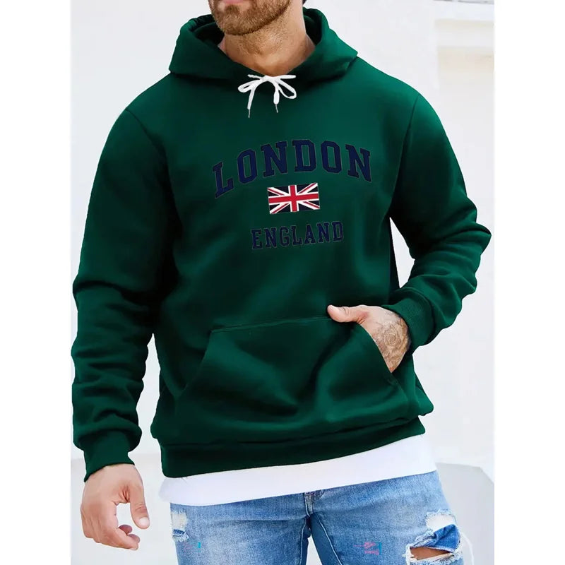 Men’s London England Graphic Hoodie