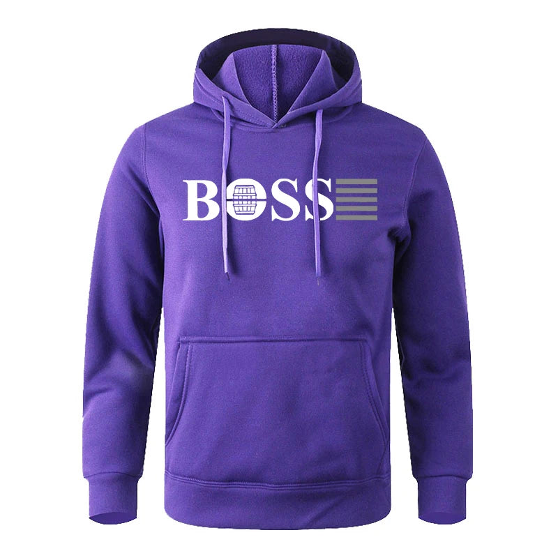 Men’s Street Style Fleece Hoodie