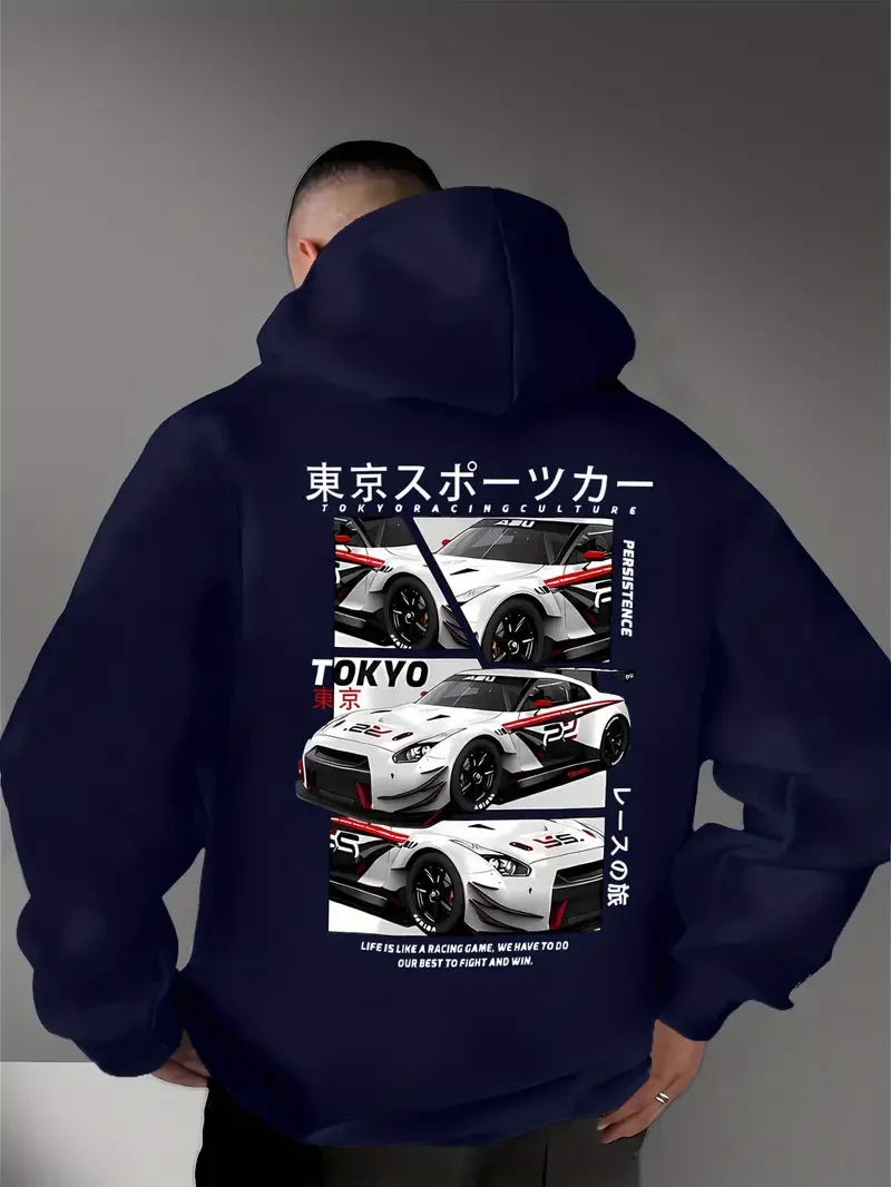 Tokyo Motor City Graphic Hoodie