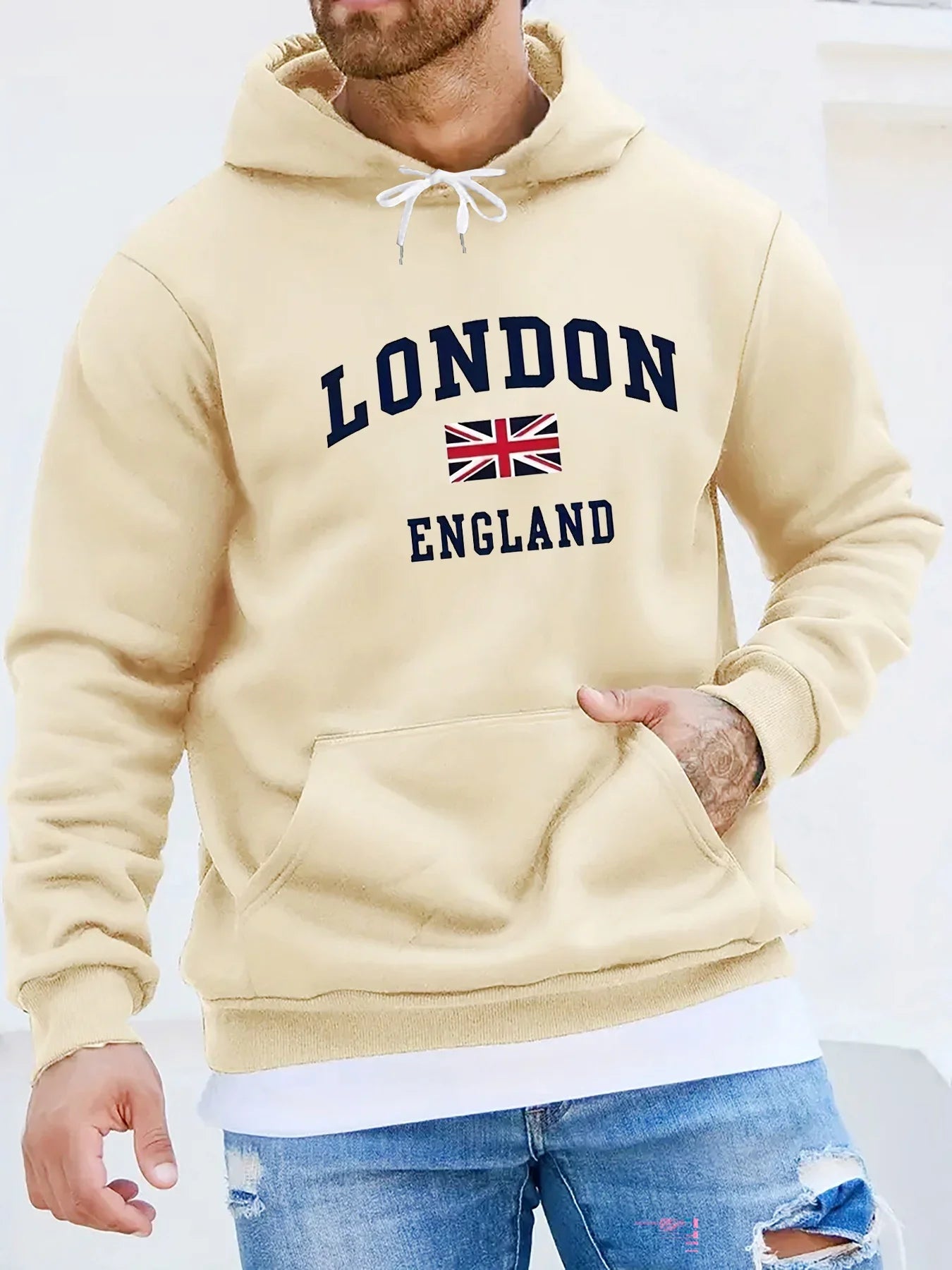 Men’s London England Graphic Hoodie