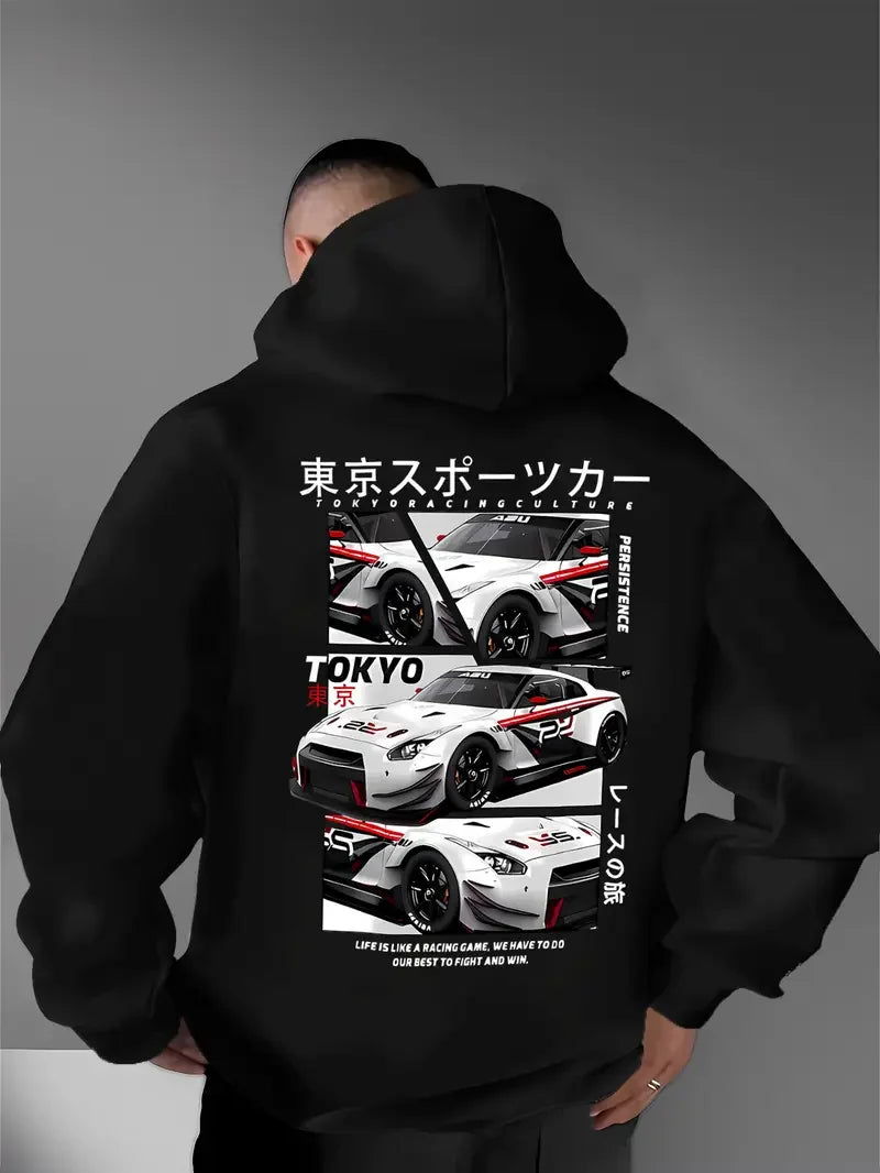 Tokyo Motor City Graphic Hoodie