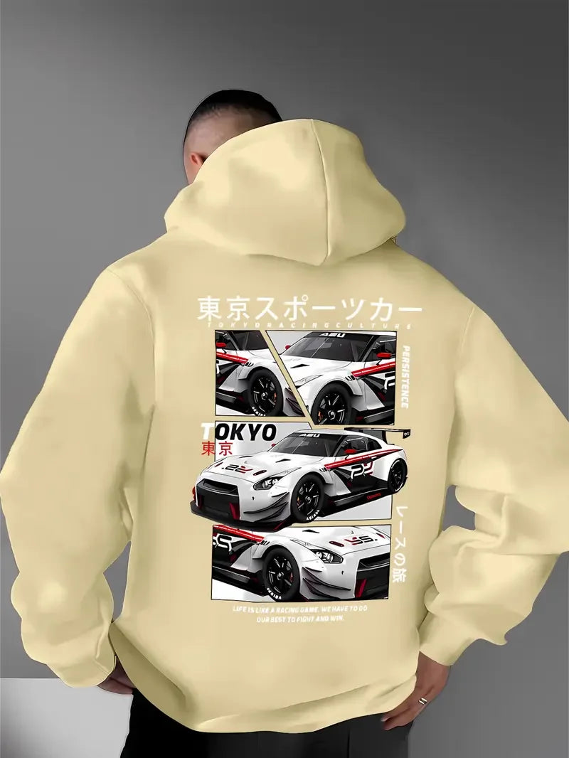 Tokyo Motor City Graphic Hoodie