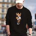 Teddy Bear Graphic Sweatshirt