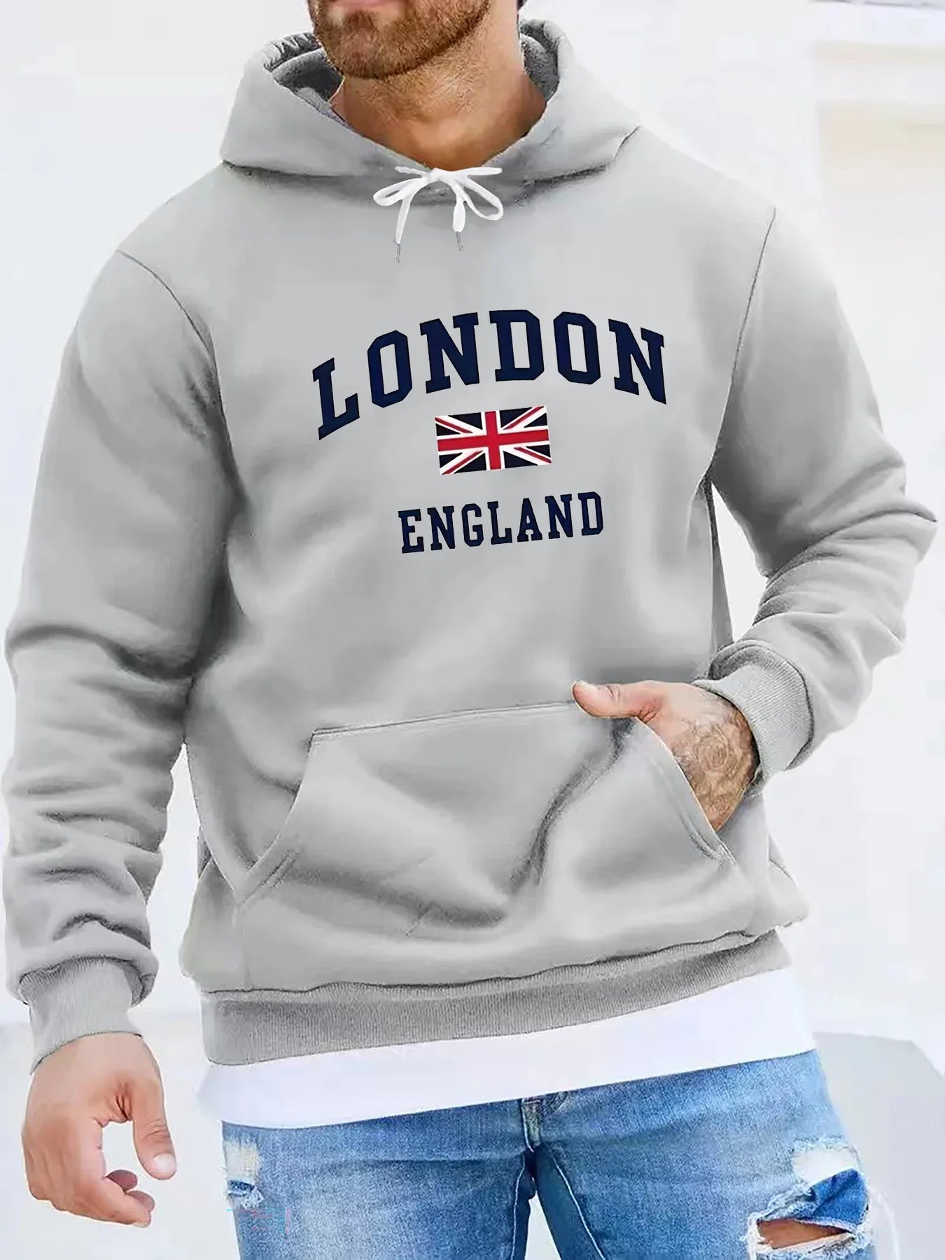 Men’s London England Graphic Hoodie