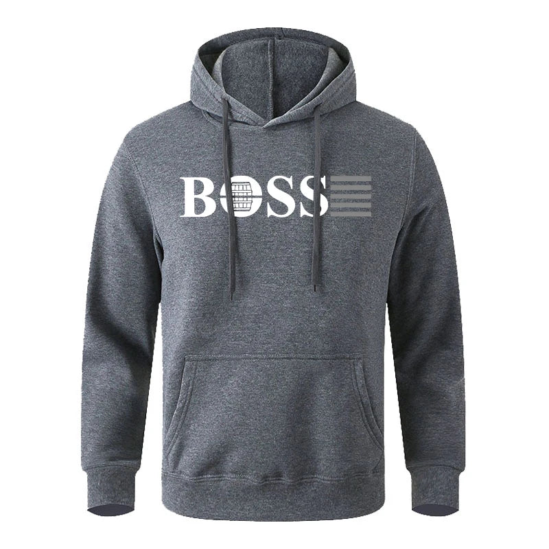 Men’s Street Style Fleece Hoodie