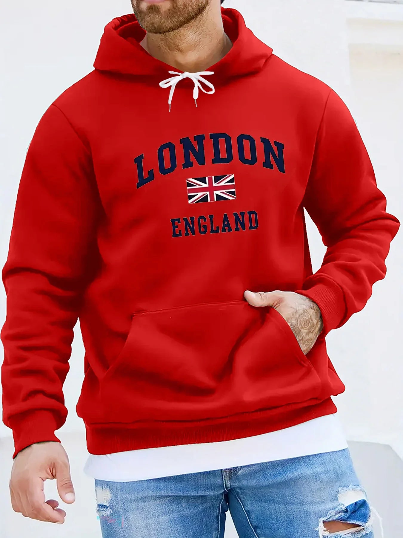 Men’s London England Graphic Hoodie