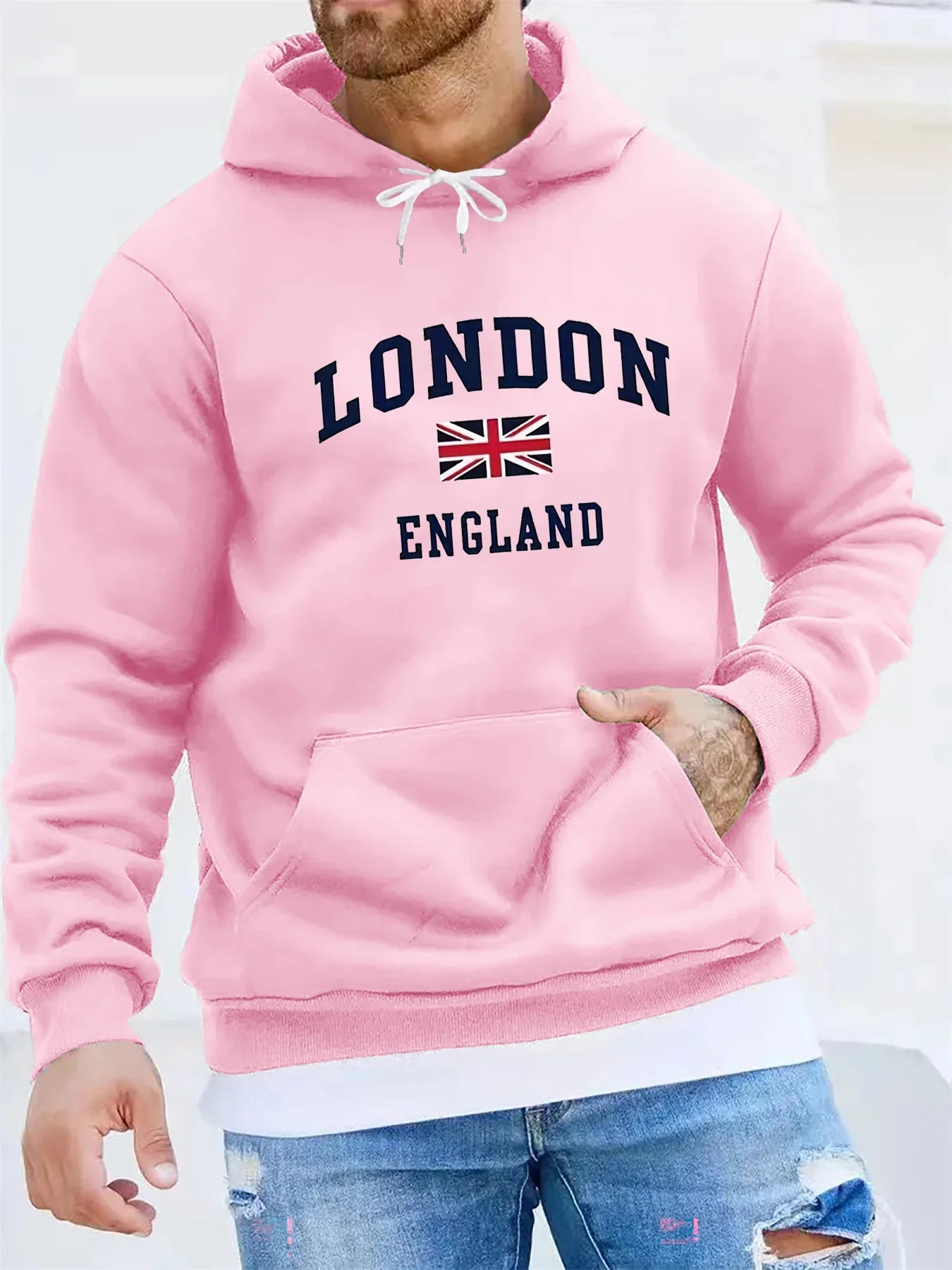 Men’s London England Graphic Hoodie