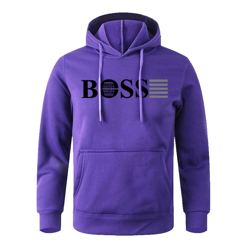 Men’s Street Style Fleece Hoodie
