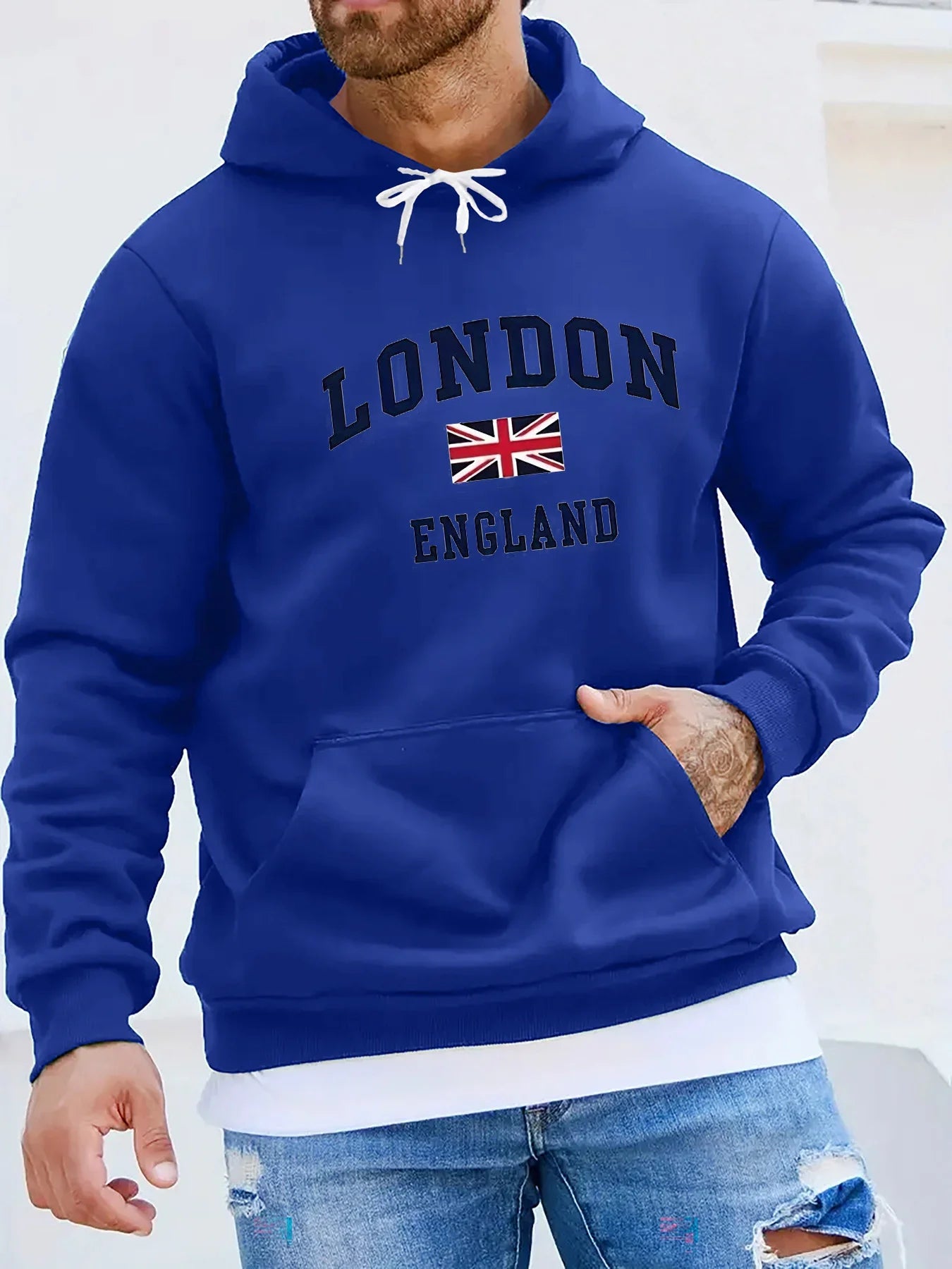 Men’s London England Graphic Hoodie
