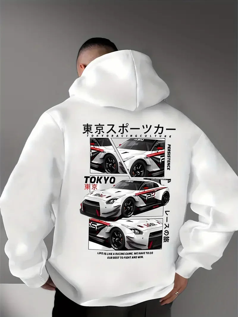 Tokyo Motor City Graphic Hoodie