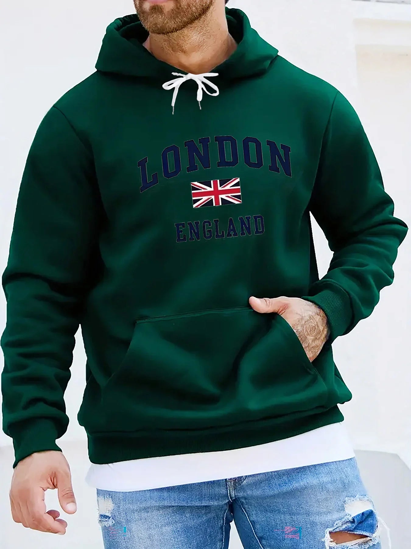 Men’s London England Graphic Hoodie