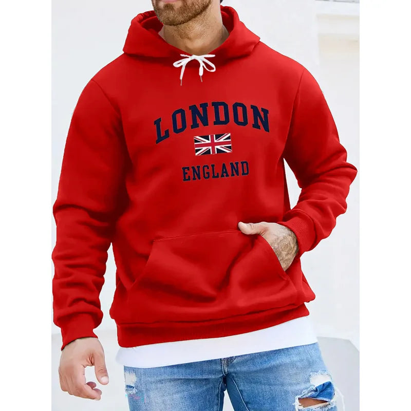 Men’s London England Graphic Hoodie